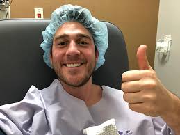 4 years ago today I was diagnosed with testicular cancer. I still remember  everything about that morning. Today I'm healthy thanks to the amazing team  at Mayo Clinic! April is TC awareness