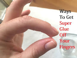 One of the popular means to get rid of the super glue involves the use of acetone. How To Get Super Glue Off Your Fingers
