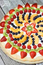 Easy Fruit Pizza Recipe Easy Fruit Pizza Fruit Pizza Designs Fruit Pizza Sugar Cookie