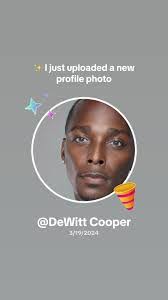 Dewitt Cooper's Instagram, Twitter & Facebook