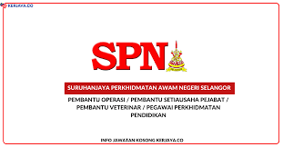 Tingkat 7, wisma negeri, kuala terengganu, 20100, malaysia. Jawatan Kosong Terkini Suruhanjaya Perkhidmatan Awam Negeri Selangor Spn Selangor Kerja Kosong Kerajaan Swasta