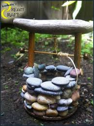 Wishing Well Gnome Et Fee Accessoire De Jardin Jardin De Fees Accessoires Pour Jardin Feerique Jardinage De Fee