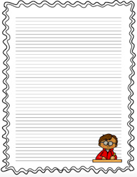 The borders are sized for use with 8.5 x 11 paper. Lined Paper With Borders Tablon