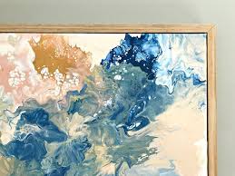 We have gathered 100 acrylic painting ideas to fill your spare time with. Diy Acrylic Paint Pouring Wall Art Abbotts At Home