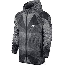 Black And White Nike Jacket Mens Mens Nike Fast Track Printed Windbreaker Jacket Black White 616623 010 Nike Clothes Mens Nike Windbreaker Mens Hoodie Outfit Men