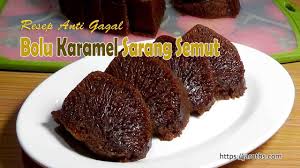 Dikutip dari buku 'kuliner jambi: Bolu Karamel Sarang Semut Anti Gagal Cocok Untuk Jualan Youtube