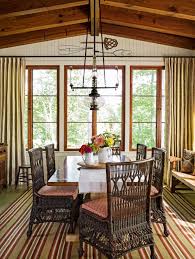 Inside A Cabin Where Time Stands Still Lake House Dining Room Lake House Dining Cottage Dining Rooms