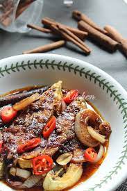 Resepi asam pedas ikan pari sedap, enak, mudah, senang, ringkas viral purba. Azie Kitchen Masak Kicap Ikan Bawal Emas Asian Cooking Cooking Cooking Recipes