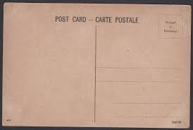 Post Office, Bombay vintage colour postcard