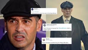 Tottenham are in advanced talks to appoint former roma boss paulo fonseca as their new head. Roma Boss Paulo Fonseca Compared To Character From Popular Show Peaky Blinders