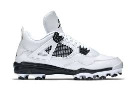 Black And Gold Baseball Cleats Youth Air Jordan Iv Retro Mcs Baseball Cleats Air Jordans Custom Football Cleats Baseball Cleats