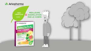 Accueil santé beauté>vitamines & suppléments diététiques>arkopharma arkopharma grâce à un complexe vitaminique b, vitamine d, cystine, méthionine, biotine et zinc, forcapil favorise. Arkopharma Arkovital Pure Energy Multivitamines 30 Comprimes Newpharma