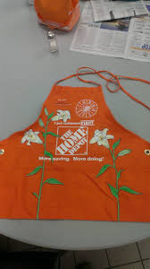 Lilly Flowers With Light Bulb Centers For An Electrical Associate 1 Home Depot Apron Lilly Flower Home Depot