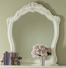 Shop for cinderella wood youth bedroom set, antique white/grey by homelegance. Homelegance Cinderella Bedroom Set Antique White With Gray Rub Through 1386nw Bed Set At Homelement Com
