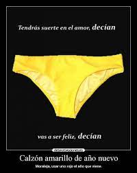 Venta Calzon Amarillo Para Ano Nuevo En Stock