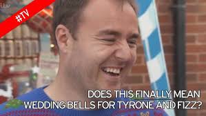 Tyrone spills the beans and admits that he WILL be proposing to Fizz this  Christmas