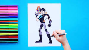 How To Draw Eli Shane Slugterra Youtube Learn how to draw slugterra burpy pictures using these outlines or print just for coloring. how to draw eli shane slugterra