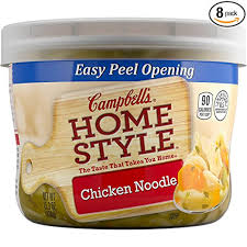 Serve the soup with a sprinkle of parsley and season with salt and pepper to taste. Campbell S Homestyle Chicken Noodle Soup Microwave Cans For 1 07 Each Shipped Stretching A Buck Stretching A Buck
