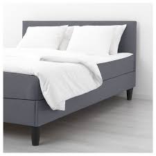 Sabovik Boxspring Grijs Stevig Ikea In 2020 Divan Bed Ikea Bed Ikea