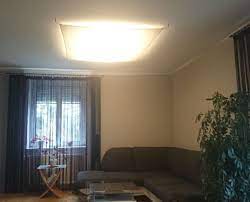 lichtsegel deckenleuchte mit segeltuch 140x140cm lichtsegel haus deko deckenlampe weiss