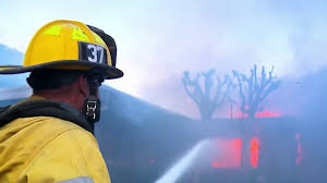 L.A. fires as Santa Ana winds ...