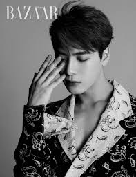 Pop singer jackson wang's new facial . Got7 S Jackson Exudes Manly Charms In Harpers Bazaar Pictorial