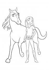 If your child loves interacting. Spirit And Lucky Coloring Pages Spirit Horse Racing Free Coloring Pages Colorings Cc