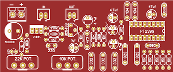 The pt2399 is an echo processor ic that is commonly used to provide digital delay in audio circuits. Echo Effect Preamp Board For Microphone With Pt2399 Ic Diy Share Project Pcbway