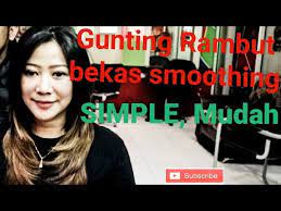 Lalu jepit rambut lo selama sekitar 5 detik sebelum beralih ke bagian rambut lain. Potong Rambut Shagy Bekas Smoothing Tutorial Gunting Rambut Bekas Pelurusan Youtube