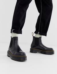 I went through all the doc martens boots offered here in order to find a pair similar ones that i bought (and then stupidly returned) two years ago. Dr Martens 2976 Quad Platform Chelsea Boots In Black Asos