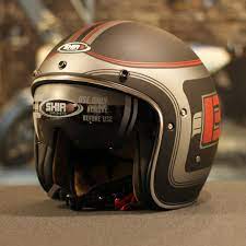 Shiro Racer Retro 13 Helmet Design Farbzone4 De Helmet Helmet Design Motorcycle Helmets