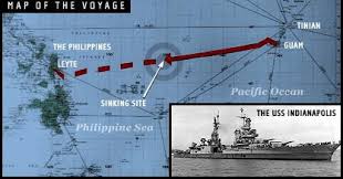 uss indianapolis dropped the first ever