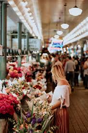 Pike place market winter flowers. The Ultimate Girls Trip To Seattle Washington Kaylchip