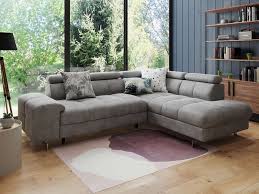 Meubles.fr vous propose un large choix de canapés d'angle confortables et à petits prix. Canape D Angle Convertible 4 Places Faria Coloris Gris Clair Pas Cher Canape Conforama Canape Angle Canape Angle Convertible