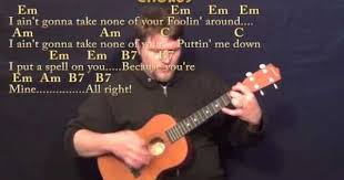 I Put A Spell On You Ccr Bariuke Cover Lesson With Chords Lyrics Guitar Songs Mandolin Lessons Playing Guitar