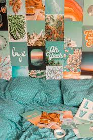 Summer Blue Collage Kit Collage Wall Decor Etsy Wall Collage Decor Tumblr Rooms Wall Collage