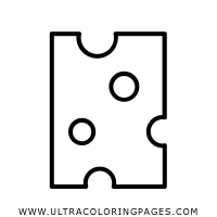 Charlie cheese slice coloring page. Cheese Slice Coloring Pages Ultra Coloring Pages