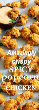 Amazingly Crispy Buttermilk Fried Popcorn Chicken Kitchen Hoskins Popcorn Chicken Recipe Popcorn Chicken Fried Chicken Recipes