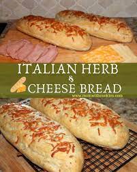 May 19, 2020 · there are 200 calories in a 6 italian (white) bread from subway. Italian Herbs And Cheese Bread Mom With Cookies