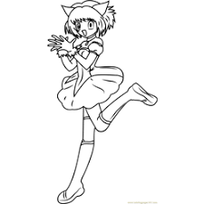 Tokyo mew mew power is one of the fun coloring books for both kids and adults. Tokyo Mew Mew Coloring Pages For Kids Printable Free Download Coloringpages101 Com