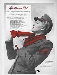 1943 1946 United States Marine Corps Womens Reserve Elizabeth Arden Montezuma Red Lipstick Created For Usmcwr Arden Famously Launc Women In Uniform Pinte