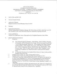 Common Council Meeting Agenda Packet (Part 1 of 6) for 7-18-2017