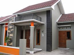 Kombinasi Warna Cat Abu Abu Tampak Depan Rumah Minimalis Eksterior Rumah Modern Desain Eksterior Rumah Rumah Minimalis