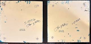 Two Lorri Y. Kelly Abstract Oil Paintings