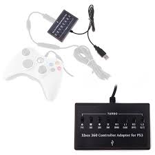 Hde Cross Battle Turbo Xbox 360 To Playstation Ps3 Controller Converter Adapter Check Out This G Xbox 360 Controller Video Game Accessories Video Games Xbox
