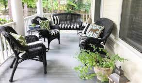 I like it for some things but for this project i just didn't want to take any chances and deal with any blowing paint. How To Paint Wicker Patio Furniture Quickly Easily