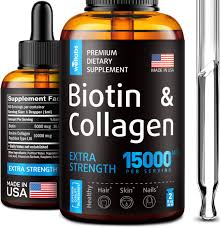 Editor pick best hair growth products. Premium Biotin Collagen Hair Growth Drops Potent Us Made Hair Growth Product Healthy Skin Nails Liquid Biotin Collagen Supplement For Best Absorption Perfect Hair Growth