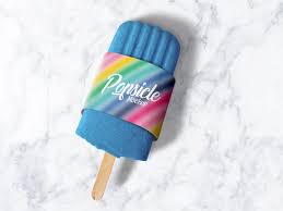 Free Popsicle Ice Cream Mockup Psd Packaging Mockup Ice Cream Packaging Mockup