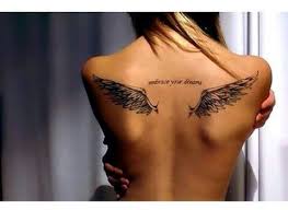 Flugel Tattoo Rucken Von Ioh Tolosko Auf Tatoos Tattoos Schulterblatt Engelstattoo Design