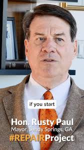 Mayor Rusty Paul (Sandy Springs GA) shares the importance of critical  thinking in consuming media as part of our #REPAIRProject,  @visitsandysprings @rusty.paul.50 @jewishatl @ajc.global @